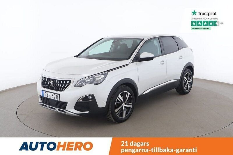 Okänd Begagnad 2019 Peugeot 3008 Allure SUV | 199 000 kr (Marknadspris) - Bild 1/4