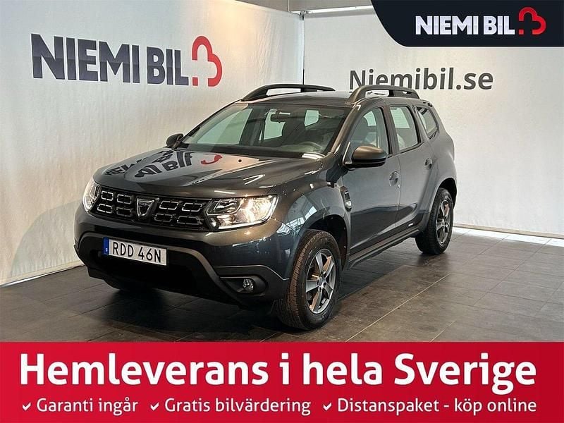 Mörkgrå (grå) Begagnad 2021 Dacia Duster SUV | 189 900 kr (Lite dyr) - Bild 1/2