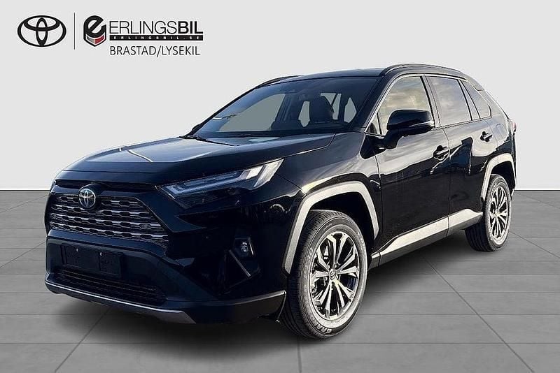Svart Ny 2025 Toyota RAV4 Hybrid Executive SUV | 484 800 kr (Marknadspris) - Bild 1/4