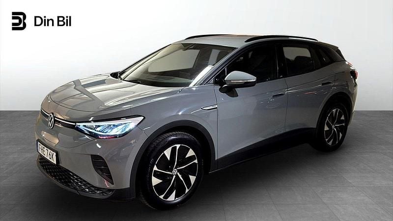 Grå Begagnad 2021 VW ID.4 Pro Performance SUV | 344 900 kr (Bra pris) - Bild 1/4