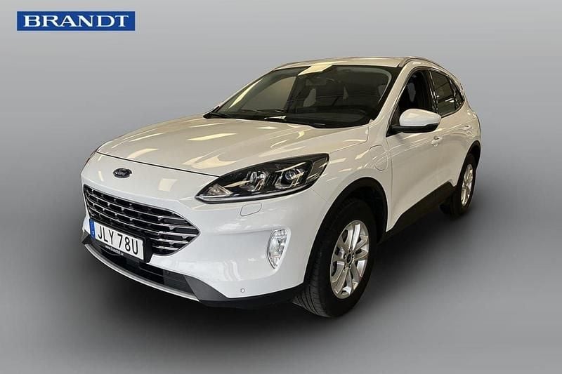 Vit Begagnad 2022 Ford Kuga Titanium SUV | 299 900 kr (Lite dyr) - Bild 1/4