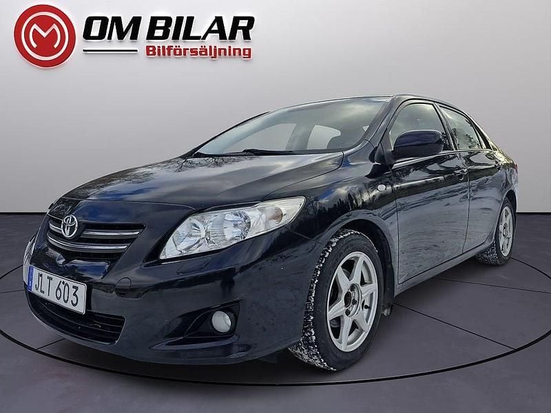 Svart Begagnad 2008 Toyota Corolla Sedan | 43 000 kr (Marknadspris) - Bild 1/4