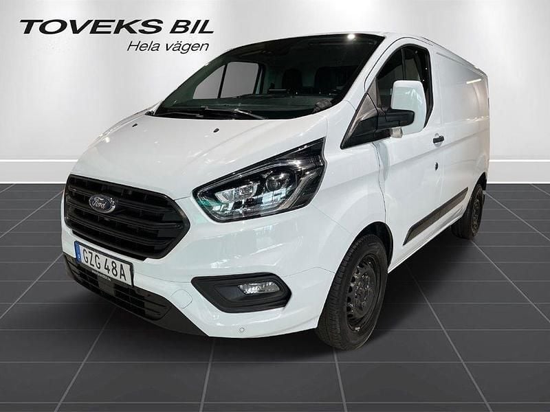 Vit Begagnad 2020 Ford Transit Custom Van | 199 900 kr (Marknadspris) - Bild 1/4