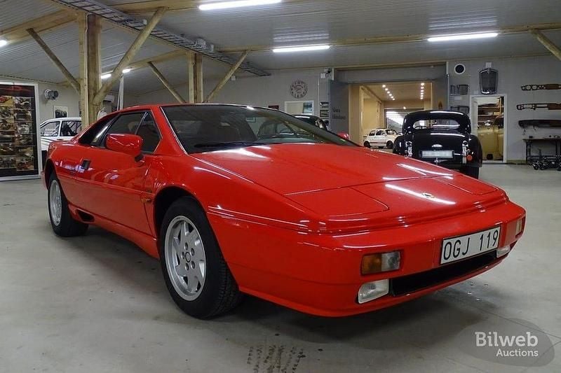 Röd Begagnad 1989 Lotus Esprit Sportkupé | 380 000 kr - Bild 1/4
