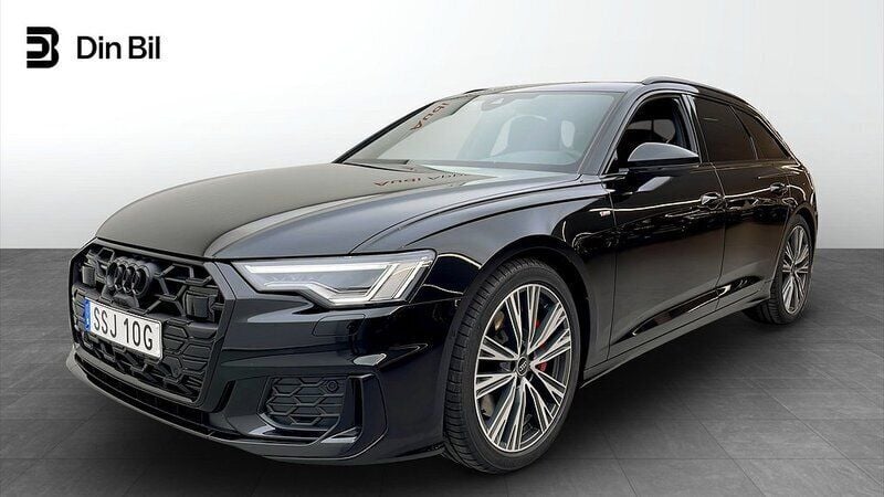 Svart Ny 2025 Audi A6 S-Line Kombi | 760 600 kr (Dyr) - Bild 1/4