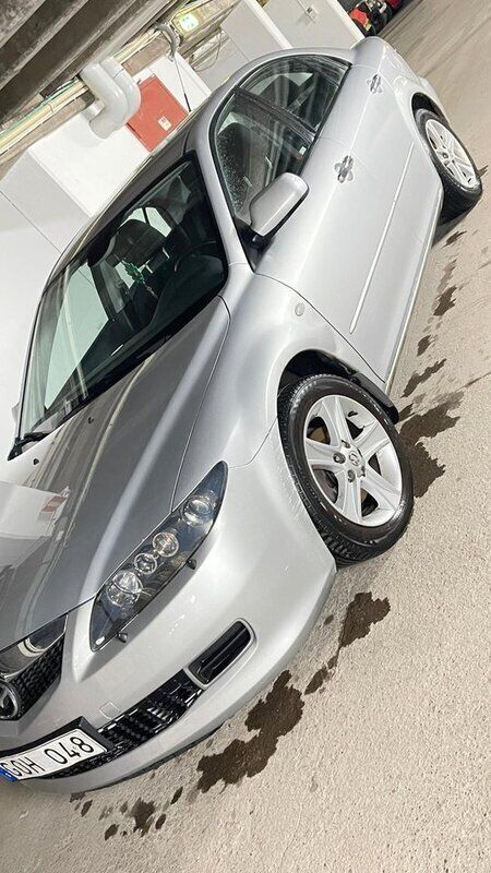 Grå Begagnad 2008 Mazda 6 Inclusive Halvkombi | 49 500 kr (Superpris) - Bild 1/4