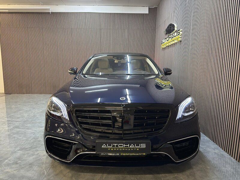Begagnad Mercedes S500L AMG 550 HK (404 kW) 2014 Svart Sedan
