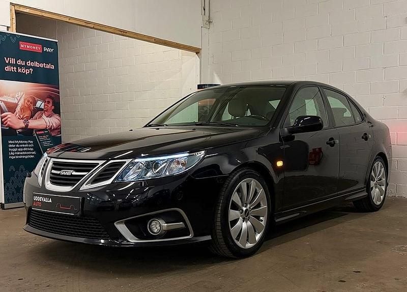 Begagnad Saab 9-3 Aero 220 HK (161 kW) 2014 Svart Sedan