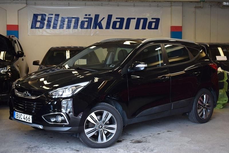 Svart Begagnad 2014 Hyundai ix35 Premium SUV | 129 500 kr (Marknadspris) - Bild 1/4
