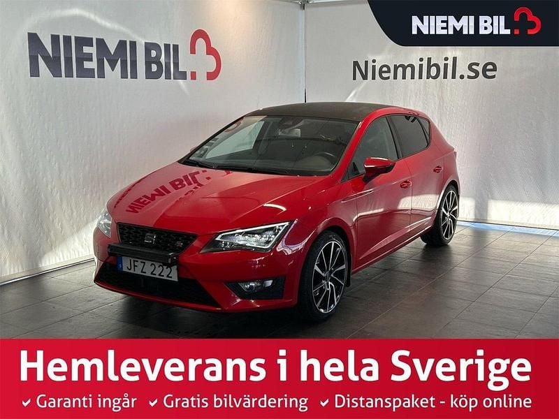 Röd Begagnad 2014 Seat Leon FR Halvkombi | 119 900 kr (Marknadspris) - Bild 1/3