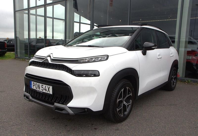Vit Begagnad 2024 Citroën C3 Aircross Shine SUV | 219 000 kr (Marknadspris) - Bild 1/4