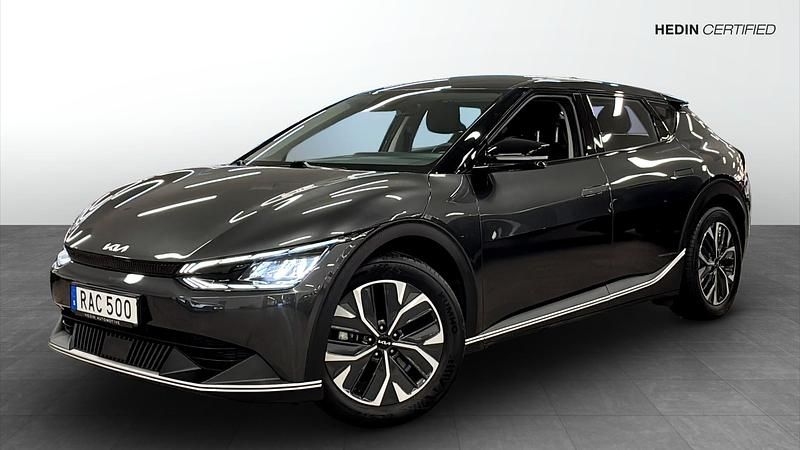 Grå Begagnad 2022 Kia EV6 SUV | 379 900 kr (Dyr) - Bild 1/4