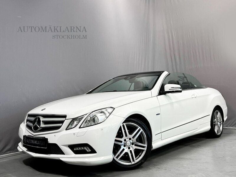 Begagnad 2012 Mercedes E250 AMG Cab | 174 900 kr (Bra pris) - Bild 1/4