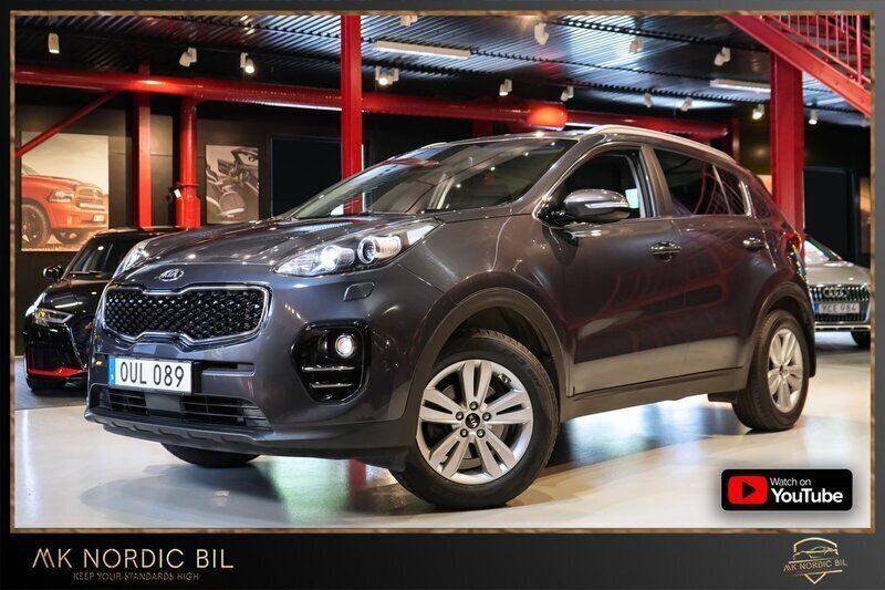 Grå Begagnad 2016 Kia Sportage Advance SUV | 149 000 kr (Marknadspris) - Bild 1/4
