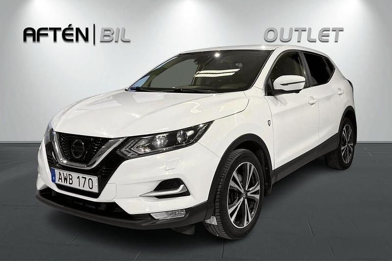 Vit Begagnad 2017 Nissan Qashqai 360º SUV | 149 800 kr (Marknadspris) - Bild 1/3