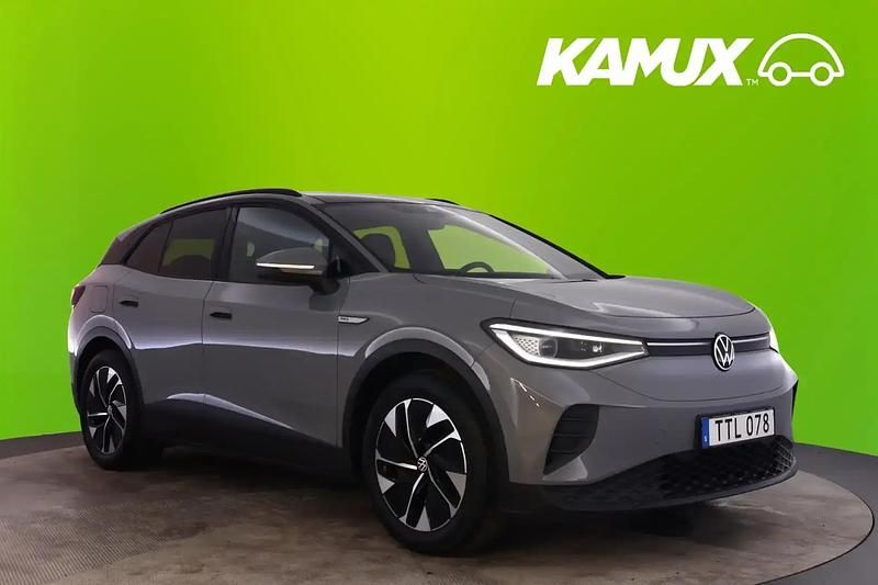 Grå Begagnad 2021 VW ID.4 Pro Performance SUV | 289 700 kr (Marknadspris) - Bild 1/4