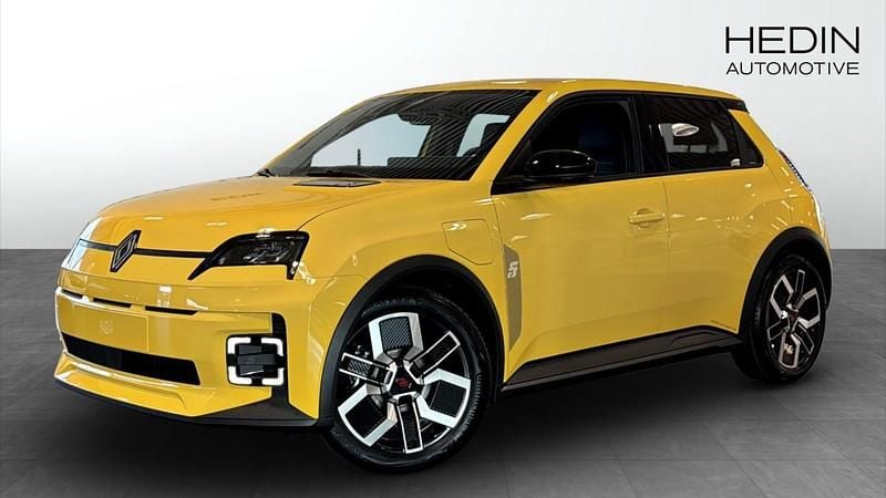 Gul (yellow) Ny 2025 Renault R5 Techno Halvkombi | 407 800 kr - Bild 1/4