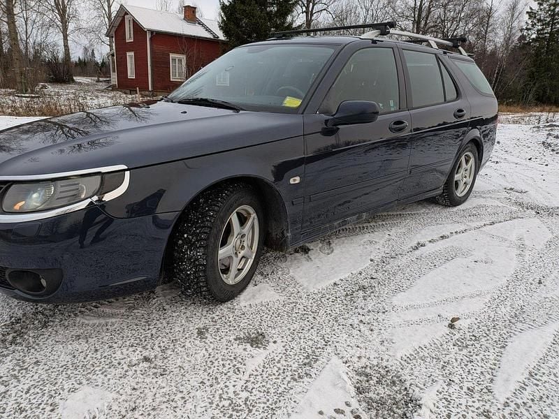 Begagnad Saab 9-5 Vector 175 HK (128 kW) 2009 Blå Kombi