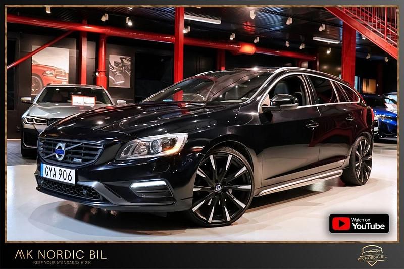 Svart Begagnad 2013 Volvo V60 R-Design Kombi | 164 500 kr (Lite dyr) - Bild 1/4