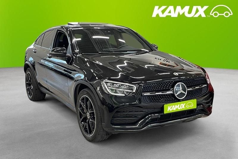 Svart Begagnad 2023 Mercedes GLC220 AMG Sportkupé | 489 000 kr (Lite dyr) - Bild 1/4