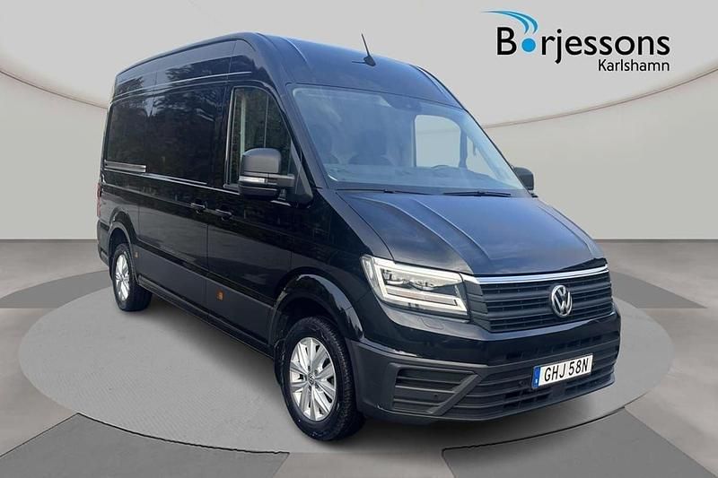 Svart Begagnad 2020 VW Crafter Van | 279 000 kr (Marknadspris) - Bild 1/4