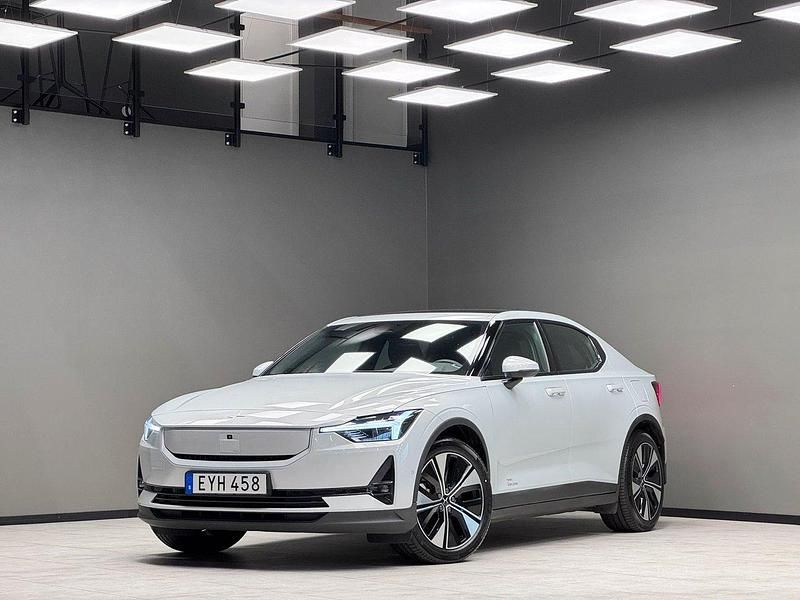 Silver Begagnad 2023 Polestar 2 Pilot Sedan | 429 900 kr (Marknadspris) - Bild 1/3