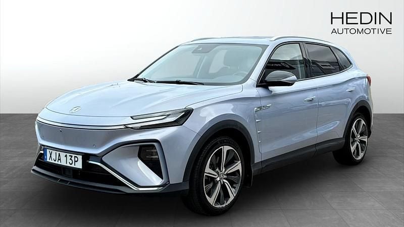 Blå (blue) Begagnad 2022 MG Marvel R Luxury SUV | 279 900 kr - Bild 1/4
