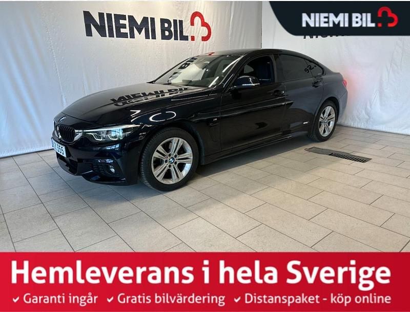 Svart Begagnad 2017 BMW 430 Gran Coupé M Sport Sportkupé | 314 900 kr (Lite dyr) - Bild 1/3