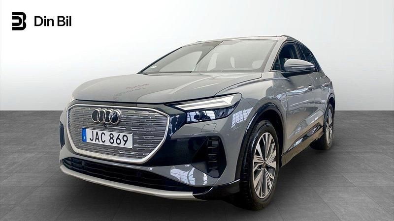 Kiselgrå Begagnad 2022 Audi Q4 e-tron Advanced SUV | 434 000 kr (Lite dyr) - Bild 1/4