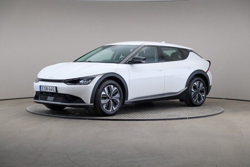 Vit Begagnad 2022 Kia EV6 4 SUV | 285 000 kr (Superpris) - Bild 1/4
