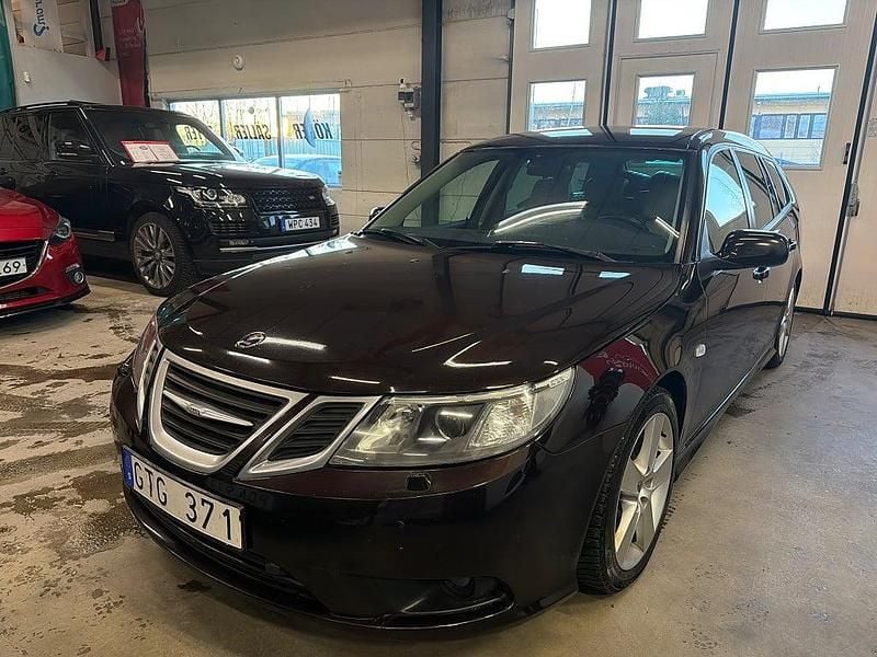 Brun Begagnad 2011 Saab 9-3 Vector Kombi | 59 900 kr (Marknadspris) - Bild 1/4
