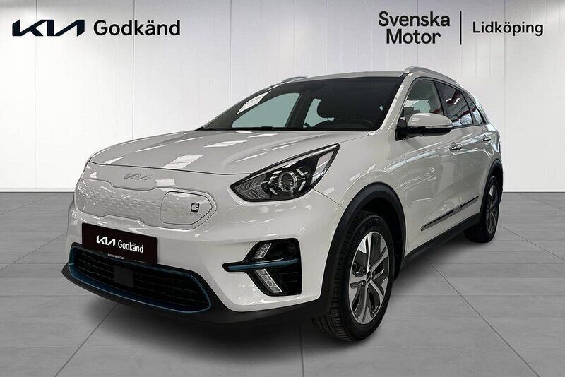 Vit Begagnad 2021 Kia e-Niro SUV | 259 200 kr (Marknadspris) - Bild 1/4