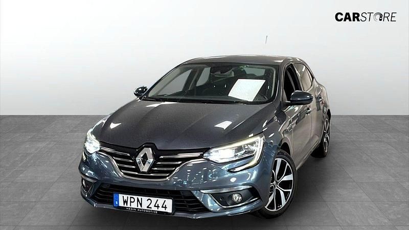 Grå (grey) Begagnad 2018 Renault Mégane IV Bose Edition Halvkombi | 149 900 kr (Marknadspris) - Bild 1/4