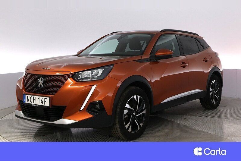 Null Begagnad 2021 Peugeot e-2008 Allure SUV | 186 900 kr (Marknadspris) - Bild 1/4