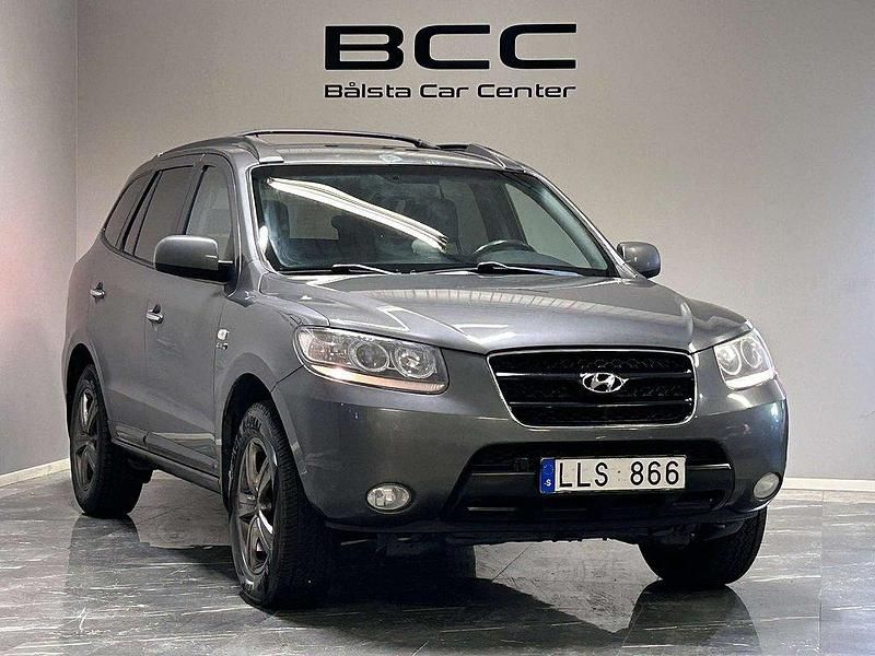 Silver Begagnad 2007 Hyundai Santa Fe SUV | 54 900 kr (Lite dyr) - Bild 1/3