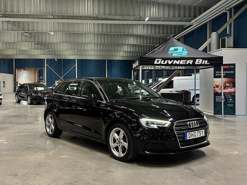 Svart Begagnad 2017 Audi A3 | 119 900 kr - Bild 1/4