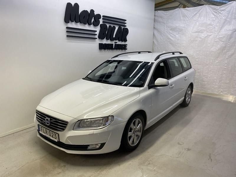 Vit Begagnad 2014 Volvo V70 Kombi | 69 900 kr (Marknadspris) - Bild 1/4