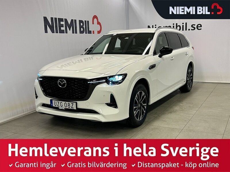 Vit Ny 2024 Mazda CX-80 Homura-Line SUV | 666 100 kr (Lite dyr) - Bild 1/3