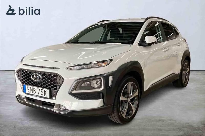 Vit Begagnad 2019 Hyundai Kona SUV | 159 000 kr (Marknadspris) - Bild 1/1