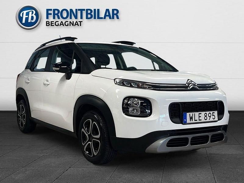 Vit Begagnad 2021 Citroën C3 Aircross SUV | 129 900 kr (Bra pris) - Bild 1/3