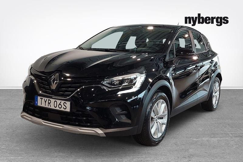 Svart Begagnad 2022 Renault Captur Zen SUV | 159 000 kr (Marknadspris) - Bild 1/4
