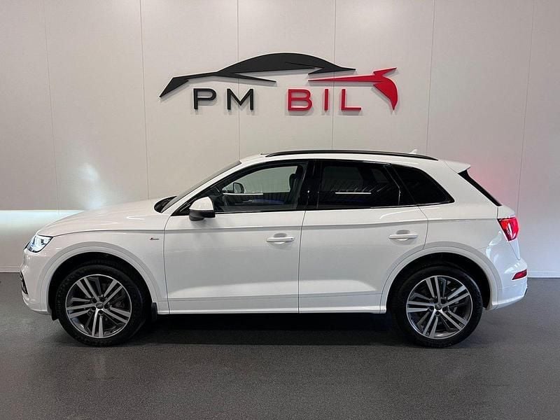 Vit Begagnad 2018 Audi Q5 S-Line SUV | 319 900 kr (Marknadspris) - Bild 1/4
