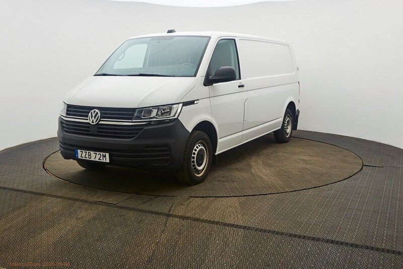 Vit Begagnad 2020 VW T6.1 Van | 309 000 kr (Marknadspris) - Bild 1/4