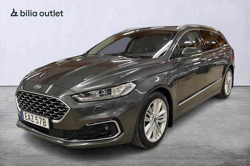 Grå Begagnad 2019 Ford Mondeo Vignale Kombi | 259 900 kr (Dyr) - Bild 1/3