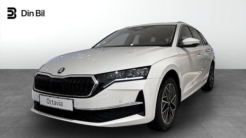 Ny Skoda Octavia 2026 Vit Kombi