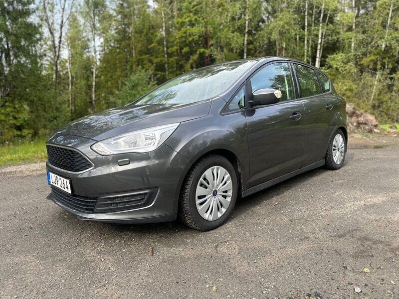Grå Begagnad 2017 Ford C-MAX Minibuss | 50 000 kr - Bild 1/4