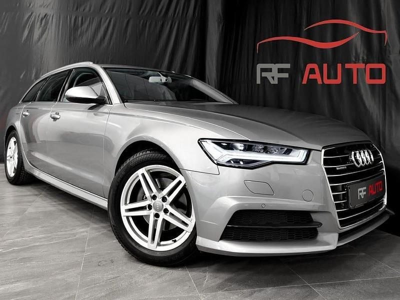 Grå Begagnad 2018 Audi A6 S-Line Kombi | 214 900 kr (Bra pris) - Bild 1/4