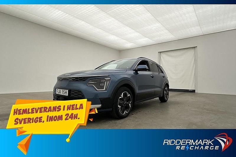 Blå Begagnad 2022 Kia e-Niro Advance SUV | 334 700 kr (Dyr) - Bild 1/3