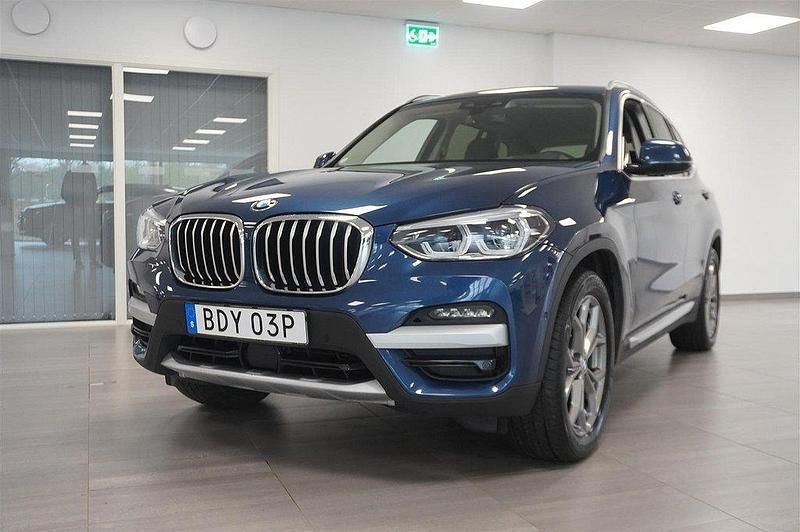 Begagnad BMW X3 M Sport 252 HK (185 kW) 2018 Saphire svart SUV