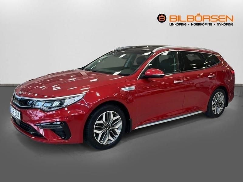 Röd Begagnad 2019 Kia Optima Advance Kombi | 239 900 kr (Lite dyr) - Bild 1/4